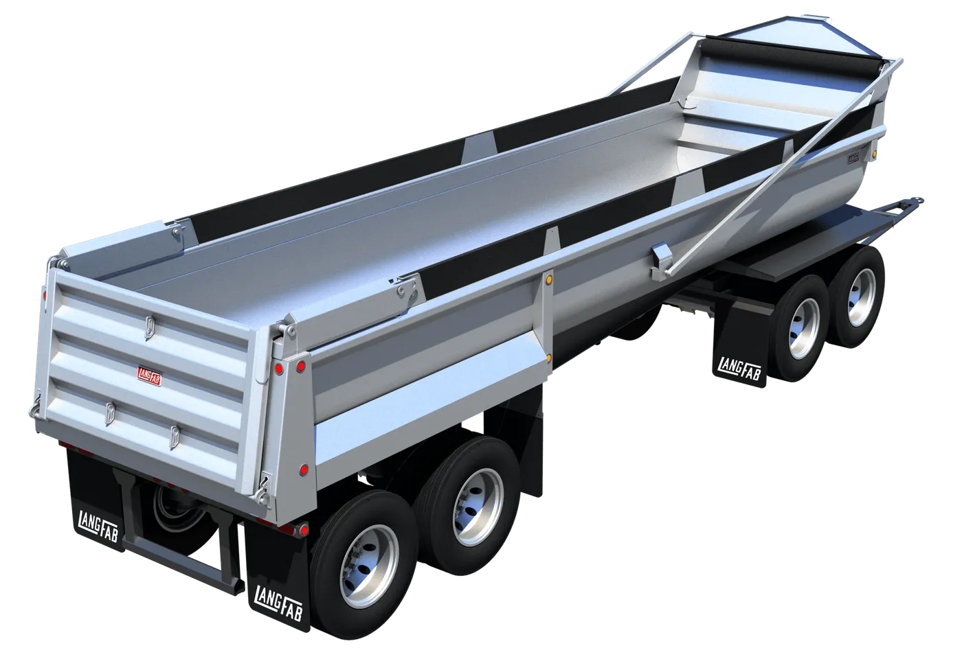 LangFab 4-Axle End Dump